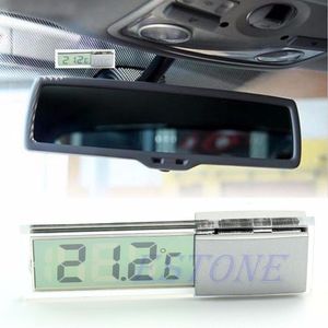 Zuignap Digitale Thermometer Mount Op Voorruit Of Achteruitkijkspiegel C45