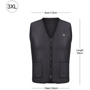 Mannen Vrouwen Usb Verwarming Vest Flexibele Elektrische Thermische Kleding Vest Outdoor Infrarood Jas Winter Vissen Wandelen