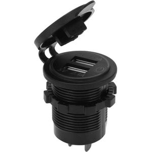 Touch Schakelaar Snelle Lading Auto Adapter Anti Hoge Temperatuur 2.1A Usb Auto Oplader Voor Auto En Motorfiets