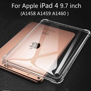 Clear Case Voor Ipad 2 3 4 Case Anti-Fall Zachte Tpu Siliconen Tablet Cover Voor Apple Ipad 2 ipad 3 Ipad 4 Capa Funda A1395 A1430 A1458