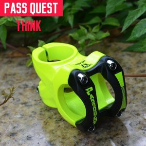 PASS QUEST legering Fiets stuurpen DJ/AM/FR/DH Downhill Mountainbike stuurpen 0 graden 45MM stem voor XC AM MTB Mountainbike Fiets