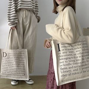 Vrouwen Canvas Schoudertas Bodleian Bibliotheek Oxford Studenten 'Boeken Tas Katoenen Doek Boodschappentassen Handtassen Tote Voor Meisjes