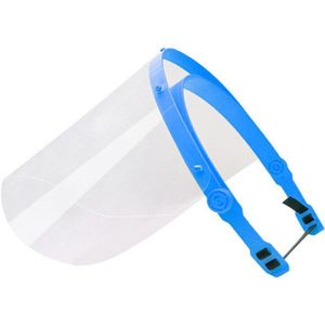 1Pcs Transparante Plastic Veiligheid Gezichten Masker Voor Kid Screen Spare Vizieren Voor Hoofd Eye Gezichten Keuken Olie Beschermende Sjaal