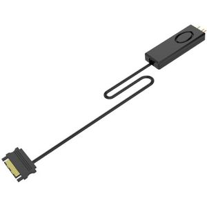 5V Argb Controller Apparaten, Handmatige Controle Te Bereiken Monochroom/Rainbow/Knipperende Rgb Effecten, sata Voeding RC01