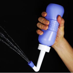 Spuit Persoonlijke Cleaner Hand Held Zetel 450Ml Wc Bidet Tackle Hygiëne Wassen Reizen Eva Draagbare Fles