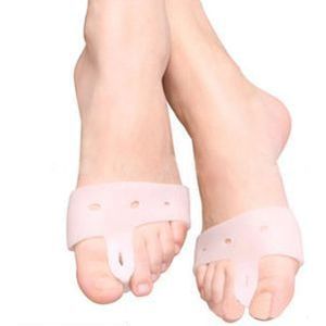2 Pcs Teen Separator Siliconen Gel Voet Vingers Duim Valgus Beschermer Bunion Regelaar Hallux Valgus Guard Voetverzorging