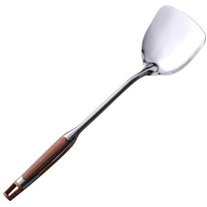 Keukengerei Tool Rvs Non-stick Turner/Pollepel Voedsel Wok Spatel Keuken Koken Gereedschap Kookgerei