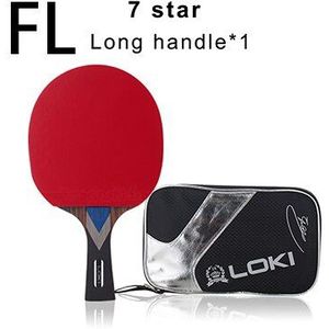 Loki Wrb Carbon Tafeltennis Racket 5/6/7 Sterren Ping Pong Bat Met Ittf Professionele Rubber Tabletennis Pingpong Paddle