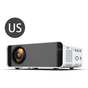 Wit Draagbare Projector High Definition 1080P Mobiele Telefoon Wifi Draadloze Hetzelfde Scherm Projector Video Home Theater Projector