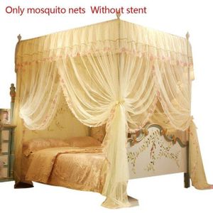 36 150*200 Cm Klamboe Elegante Kant Polyester Insect Bed Canopy Netting Gordijn Ronde Dome Klamboe Beddengoed