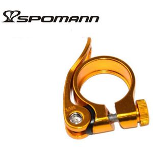 Aluminiumlegering Quick Release Klem MTB Road Fiets Zadelpen Spies Klem Mountainbike 27.2mm Zadelpen Clip