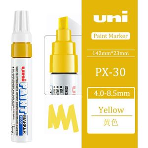 Uni PX-30 Verf Marker Permanent 7 Kleur Beschikbaar 8.5Mm Auto Schilderij Bruiloft Handtekening Pen 1Pcs