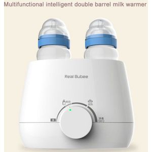 Elektrische Intelligente Thermostaat Bpa-vrij Auto Power Off Dual Baby Fles Rapid Warmer Baby Voedsel Fles Stoomsterilisator