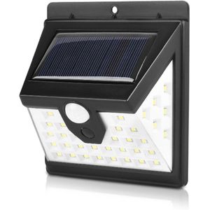 40 Led Solar Light Outdoor Solar Lamp Pir Motion Sensor Wandlamp Zonne-energie Tuin Waterdichte Energie Straat Licht