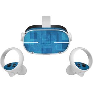 Skin Sticker Voor Oculus Quest 2 Vr Headset Virtual Reality Cartoon Decals Protetcive Pvc Huid Voor Oculus Quest 2 Accessoires