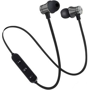 Bluetooth Oortelefoon Sport Handsfree Hoofdtelefoon Draadloze Hoofdtelefoon Magnetische Headset Voor Iphone Xiaomi Huawei Honor Samsung Redmi