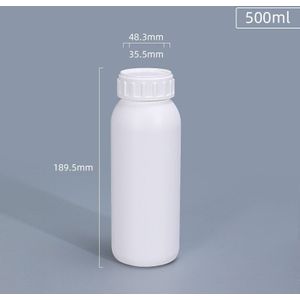 Lege 250Ml 500Ml 1000Ml Ronde Pesticide Fles Hdpe Materiaal Reagensfles Dikker Hoge Barrière Fles