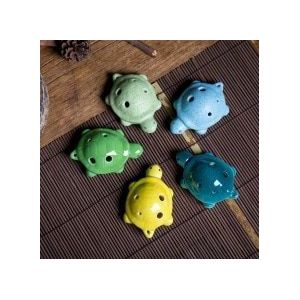 6 Kong Tao fluit turtles modellering ocarina handwerk ocarina speelgoed voor kinderen