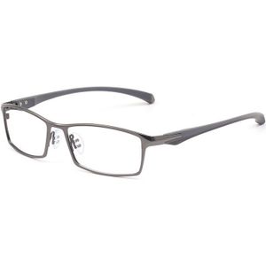 Titanium IP Elektronische Plating Legering Metalen Mannen Brillen Frame Optische Glazen Recept Mannelijke Mode Eyewear Spectacles