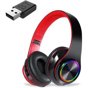 Bluetooth Tv Headset, Hifi Bluetooth Hoofdtelefoon Diepe Bas Draadloze Tv Hoofdtelefoon Met Zender Stick Voor Tv Computer Telefoon