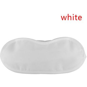 1 Pc Kleurrijke Gladde Polyester Eye Mask Blindfold Eye Slapen Comfort Aid Schaduw Patch Reizen Househood Ontspannen Accessoire Gereedschappen