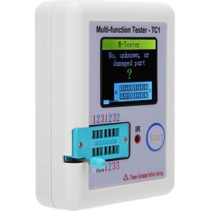 Sterke Diode Transistor Tester Lange Levensduur Multi‑function Full Color Screen Duurzame Tester -TC1 Voor Condensatoren Weerstanden
