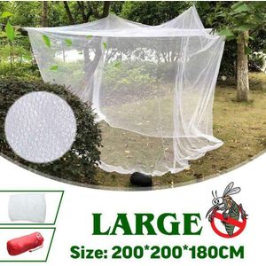 Grote Witte Camping Klamboe Indoor Outdoor Opbergtas Insect Tent Klamboe Draagbare Voor Reizen Home Bed Slapen Swing