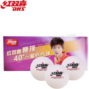 100 Balls DHS Table Tennis Ball DHS D40+ 1-STAR Plastic ABS Original DHS Ping Pong Balls