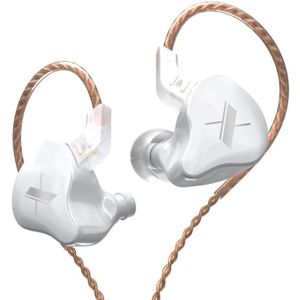 Originele Kz Edx Wired Hoofdtelefoon Dynamische Hifi Bass Oortelefoon Muzikant Noise Cancelling Headset Monitor Oortelefoon Fone De Ouvido