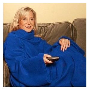 Warme Snuggie Fleece Deken met Mouwen Gooit op Sofa/Bed/Vliegtuig Reizen Plaids TV casual Ontspannen voor familie 134 cm * 180 cm