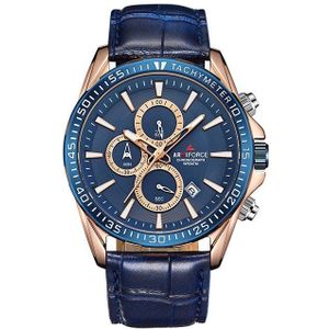 Mannen Horloge ARMIFORCE Luxe Heren Lederen Sport Horloges Quartz heren Horloge Mannelijke Datum Waterdicht Klok Relogio Masculino