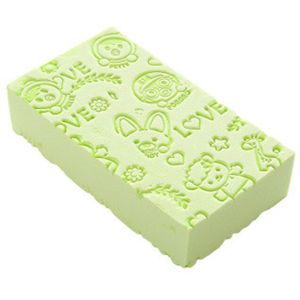 Cartoon Kind Schrobben Spons Zachte Exfoliërende Bady Body Wassen Huid Bad Douche Spa Borstel Scrubber Pad Solid Kleurrijke