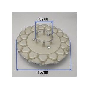 157 Mm/52 Mm Wiel Center Hub Cap Past Voor Bbs 17 &quot;Sport Velgen 30924038 Zilveren Wieldop Cover auto Accessoires