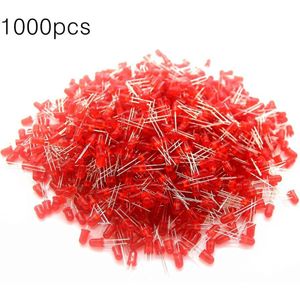 1000 Stuks 5Mm Ronde Led Light Emitting Diodes Component Rood/Groen/Geel/Wit/Blauw Led bulb Lamp Licht Super Heldere Acehe Pc