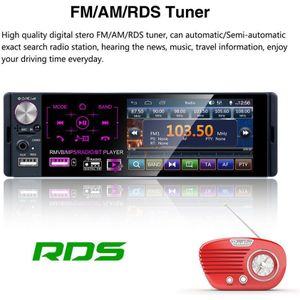 1DIN MP3 Speler Am Fm Auto Ontvanger Rds Radio Speler Touch Screen