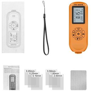Paint Thickness Gauge Digital Meter Thickness Gauge Tester Resolution 0.01mils Auto Power Off Calibration Sheet Included