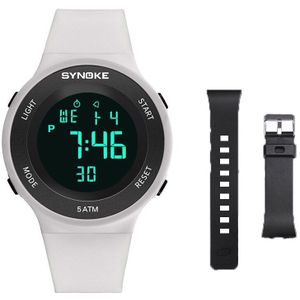 Synoke Horloges Voor Mannen Led Digitale Horloge Man 50M Waterdicht Outdoor Sport Horloges Klok Met Band Relojes Hombre