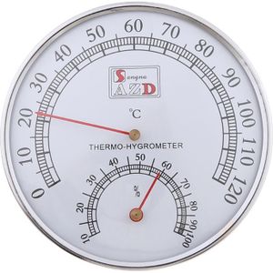 Sauna Thermometer Metal Case Stoom Sauna Thermometer Hygrometer Bad En Sauna Indoor Outdoor Gebruikt