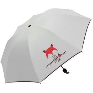 Waterdichte Parasol Paraplu 8 Botten Opslag Binnenplaats Bescherming Furl Uv Paraplu Zwart Rubber Doek Accessoires Tuin