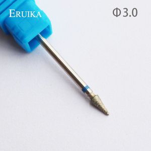 Eruika 8 Soort Diamant Nail Boor Rotary Burr Bit Pedicure Gereedschap Elektrische Nail Manicure Machine Boor Accessoires Nail Mills