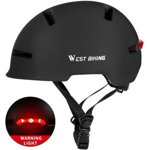 West Fietsen Fiets Helm Led Licht Oplaadbare Ultralight Helm Intergrally-Gegoten Mountain Racefiets Helm Sport Veilig Cap
