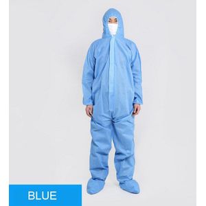 Waterdicht Stofdicht Wegwerp Overall Kleding Siamese Pak Voor Veilig Virus Beveiliging Kleding Maat L/Xl/xxl