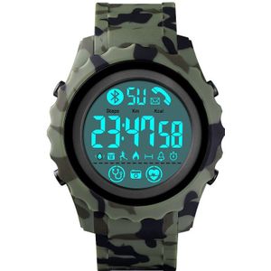 Skmei Mannen Bluetooth Sport Digitale Horloges Hartslagmeter Call Herinneren Calorie Waterdicht Horloge Reloj Hombre Klok