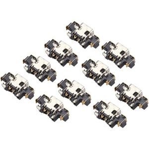 10 Stks/partij Power Jack Socket Oplader Poort Opladen Vervanging Voor Nintendo 3ds 3Ds Ll 3Ds xl