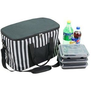 34L Grote Capaciteit Koeltas 5 Kleuren Waterdichte Oxford Isolatie Ice Pack Outdoors Picknick Koelkast Zak