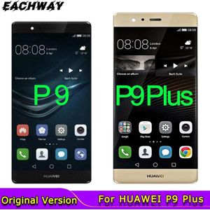Originele Screen Voor Huawei P9 Lcd Touch Screen Digitizer Voor Huawei P9 Plus Display Vervangen P9 Plus Lcd Eva l09 L19