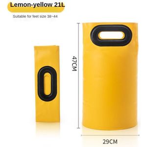 1Pc Folding Voet Inweken Emmer Draagbare Reizen Voet Inweken Zak Voet Wassen Emmer Thuis Voet Wastafel Reizen Draagbare tas