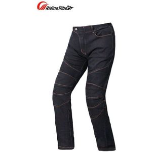 Motorfiets Jeans Motor Broek Rijkleding Motocross Anti-Val Broek Met Afneembare Knie & Ankle Pads S -4XL