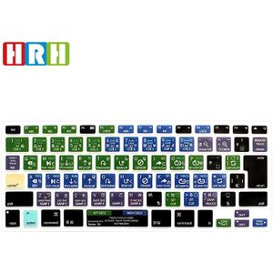Hrh Serato Dj Functionele Japanse Silicone Toetsenbord Cover Skin Beschermfolie Voor Macbook Air Pro Retina 13 "15" 17 "A1466 A1369