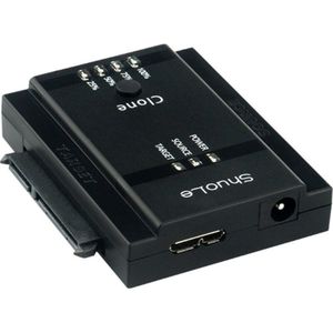 Shuole Usb 3.0 Dual Bay Hdd Drive Adapter Kabel Voor 2.5/3.5 Inch Hdd Ssd Systeem Clone Ondersteuning 10TB-US plug